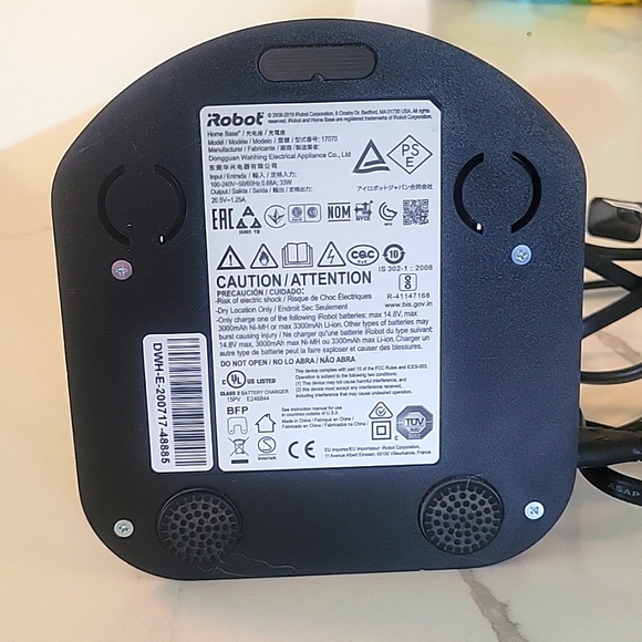 iRobot Home Base Charging Station Model 17070 & Power Cord - Tested Working - Picture 2 of 4